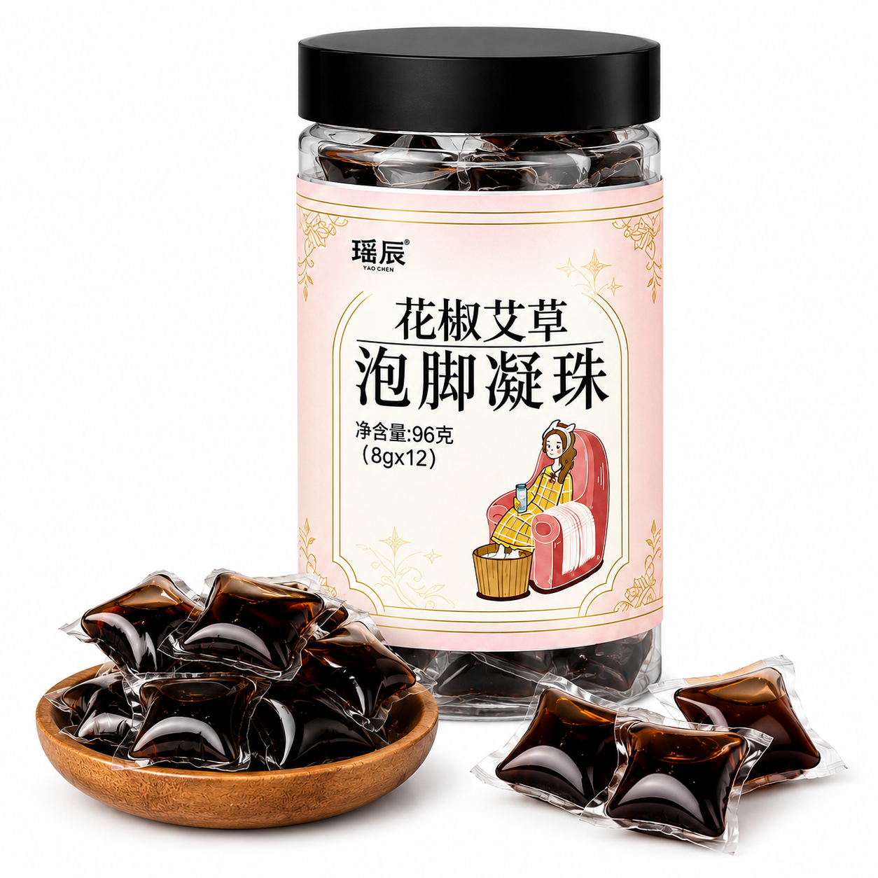Panda Herbal Foot Spa Beads™ Inspired By Traditional Chinese Herbal Wellness Rituals
