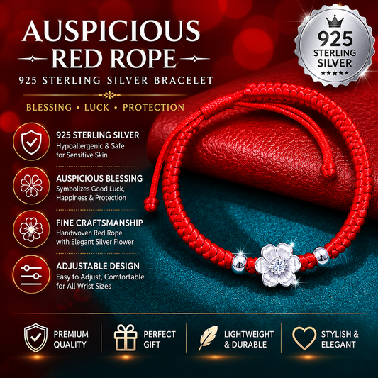 Blessing Red String™ Bracelet | Meaningful Red String Jewelry for Everyday Positivity