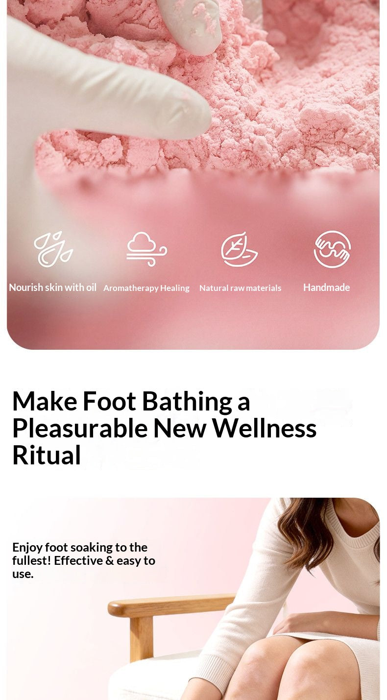 Women’s Herbal Foot Soak Balls – Oriental Spa Foot Bath with Mugwort, Ginger, Rose & Lavender | Relaxing Home Wellness Ritual