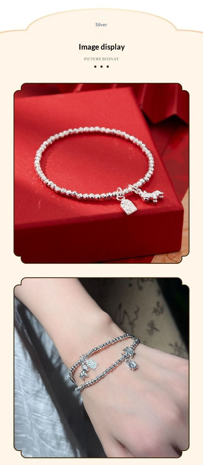 Golden Gallop™ Horse Bracelet | Meaningful Horse Jewelry for Confidence & Growth