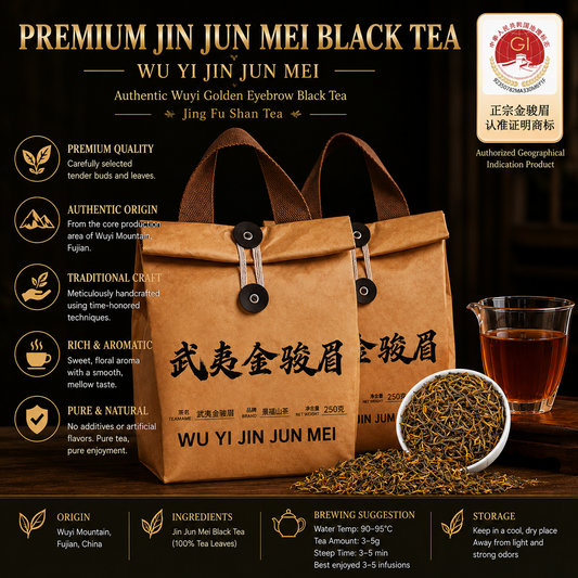 Premium Jin Jun Mei Black Tea – Oriental Healing Collection