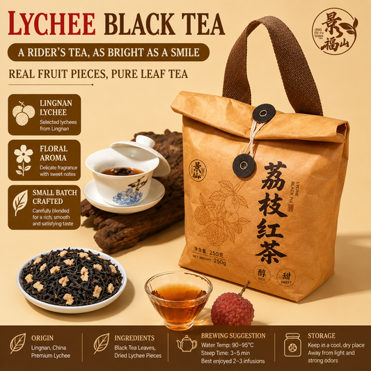 Premium Lychee Black Tea – Oriental Healing Collection