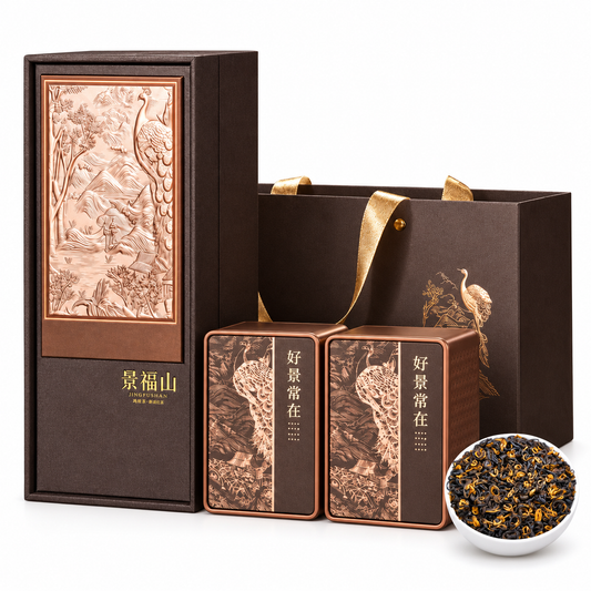 Premium Anhui Keemun Black Tea Gift Set – Qihong Xiangluo, 500g