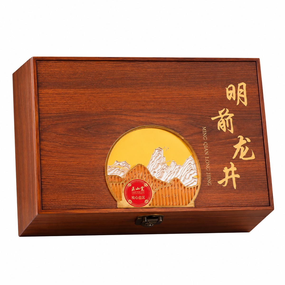 2026 Mingqian Longjing Wooden Gift Set – 260g