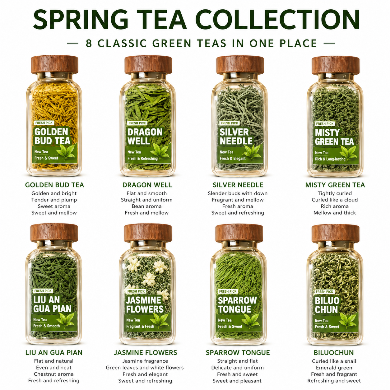 Spring Awakening Tea Ritual Collection™ Eight Signature Spring Teas Inspired by Nature's Freshest Moments