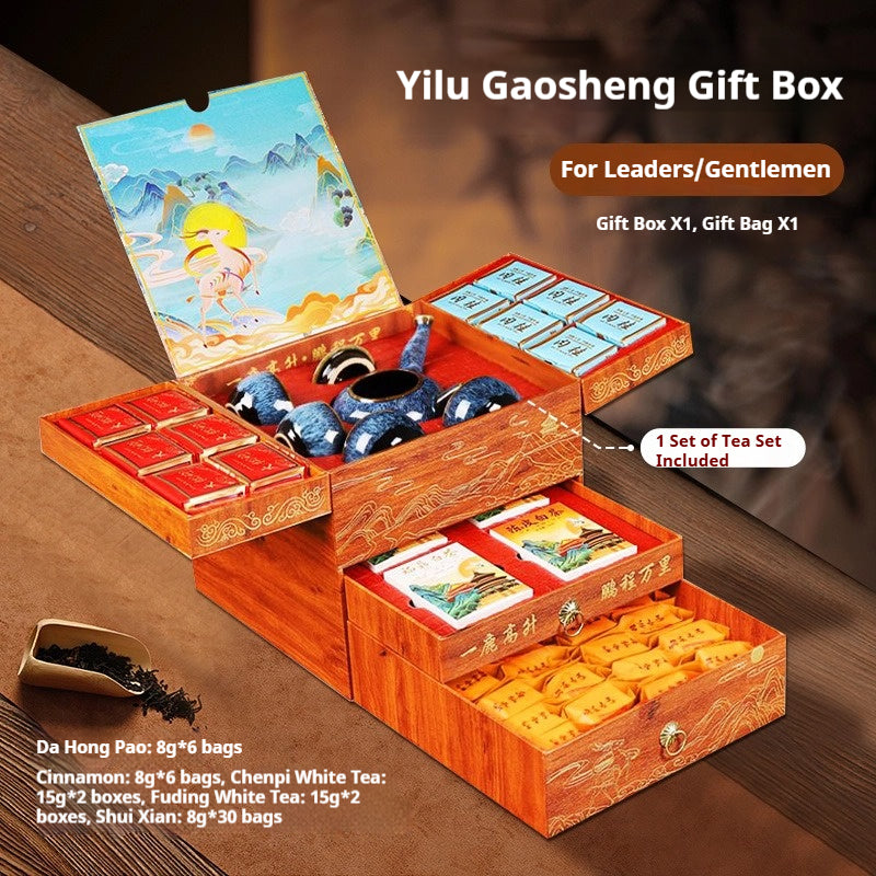 One Deer Rising High – 5 Premium Chinese Teas Gift Set | What makes this lucky tea gift for career success so special