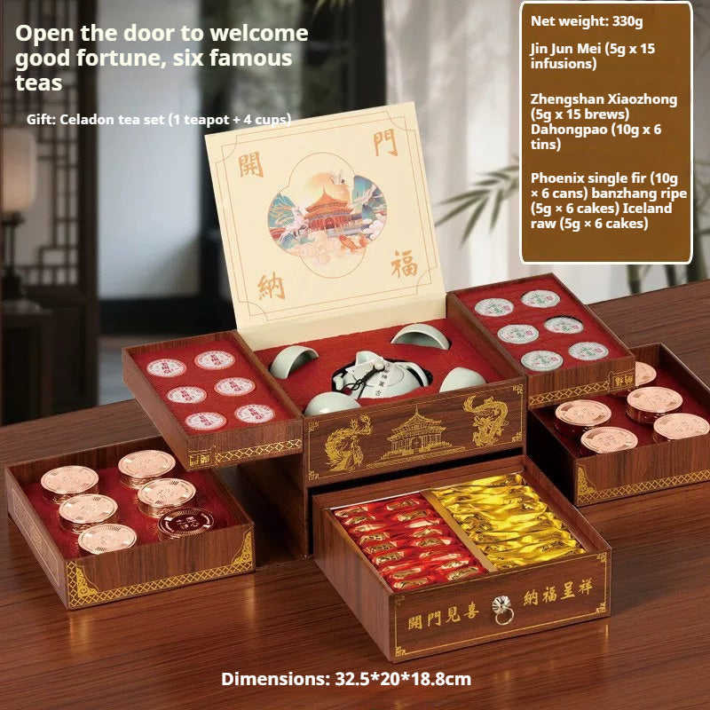Open Door to Fortune – 6 Premium Chinese Teas Gift Set | What makes this lucky tea gift for housewarming and new beginnings so special