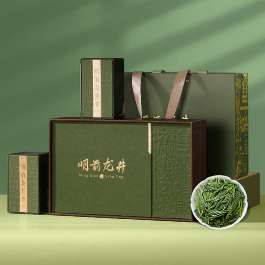 Premium Longjing Tea Gift Box – Pre-Ming Dragon Well Green Tea (Grade 3) | Ideal for Leaders & Elders – What makes this Chinese tea so special